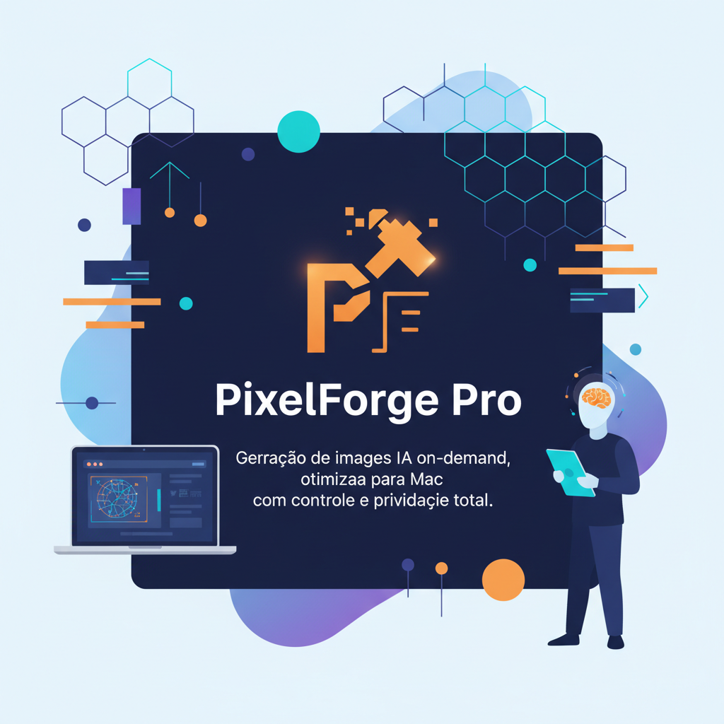 PixelForge Pro: Como Monetizar a IA Generativa de Imagem NATIVA no Mac e Domine o Mercado de Conteúdo Visual